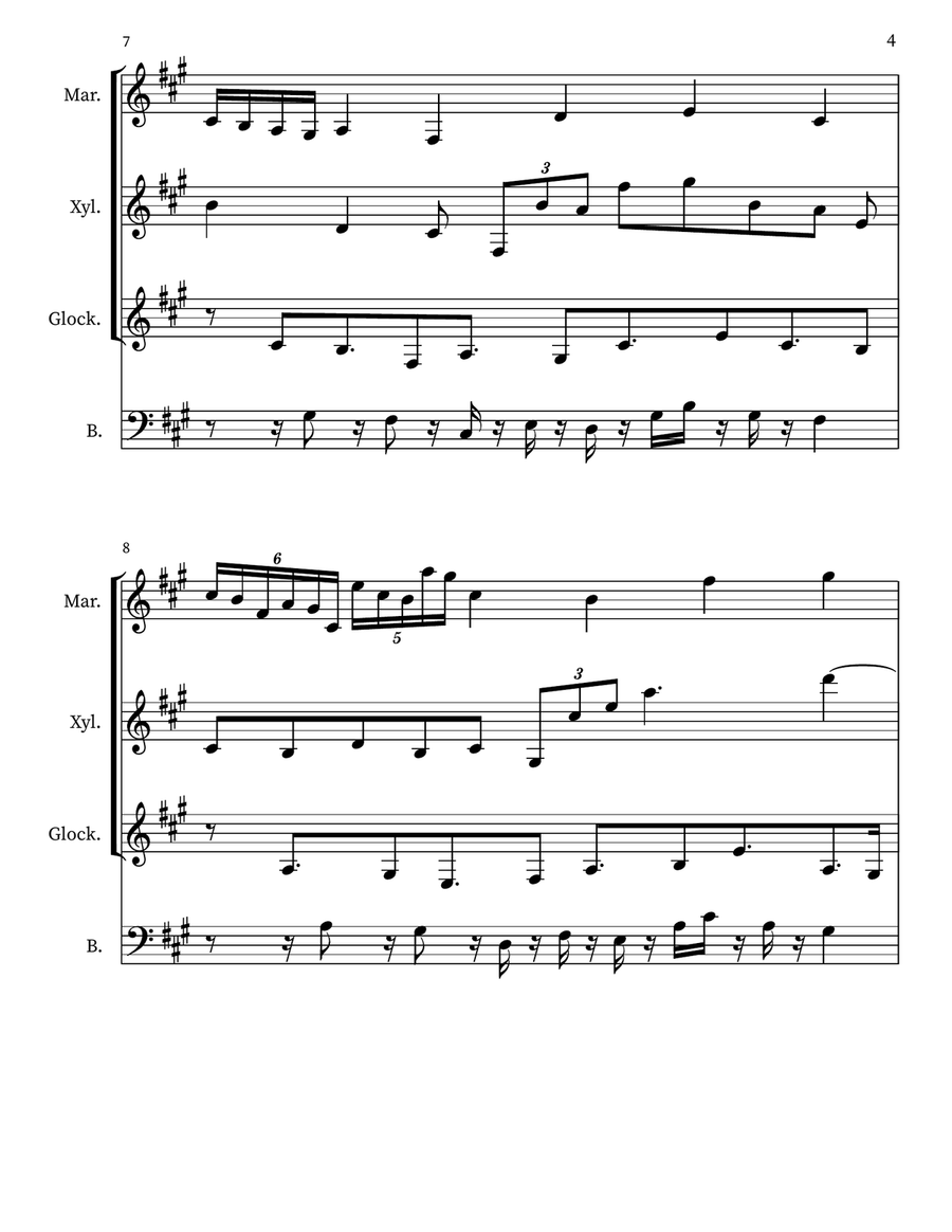 Game 31 Game 31 Small Ensemble scores gallery preview page 4