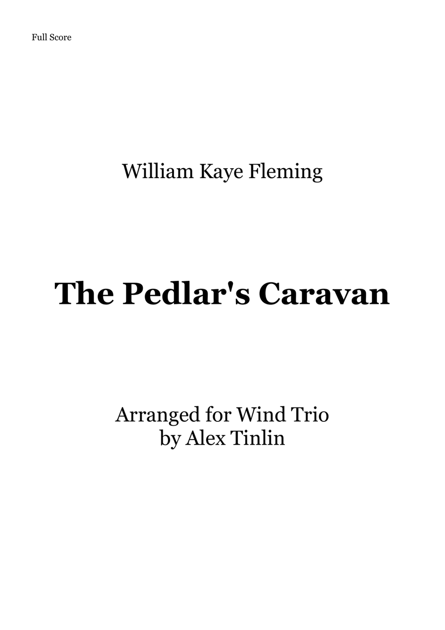 The Pedlar's Caravan The Pedlar's Caravan Woodwind Trio scores gallery preview page 1