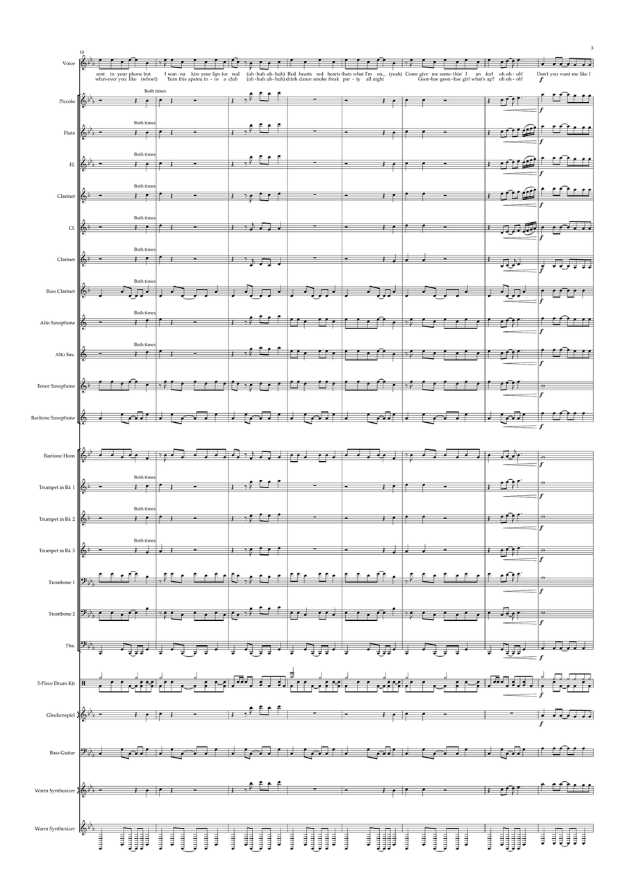Apt. Concert Band scores gallery preview page 3