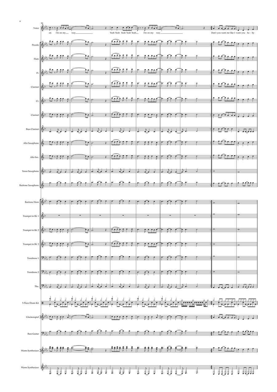 Apt. Concert Band scores gallery preview page 6
