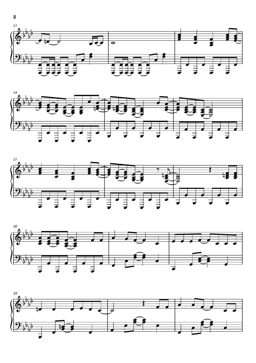 Abracadabra Abracadabra Piano Solo scores gallery preview page 2