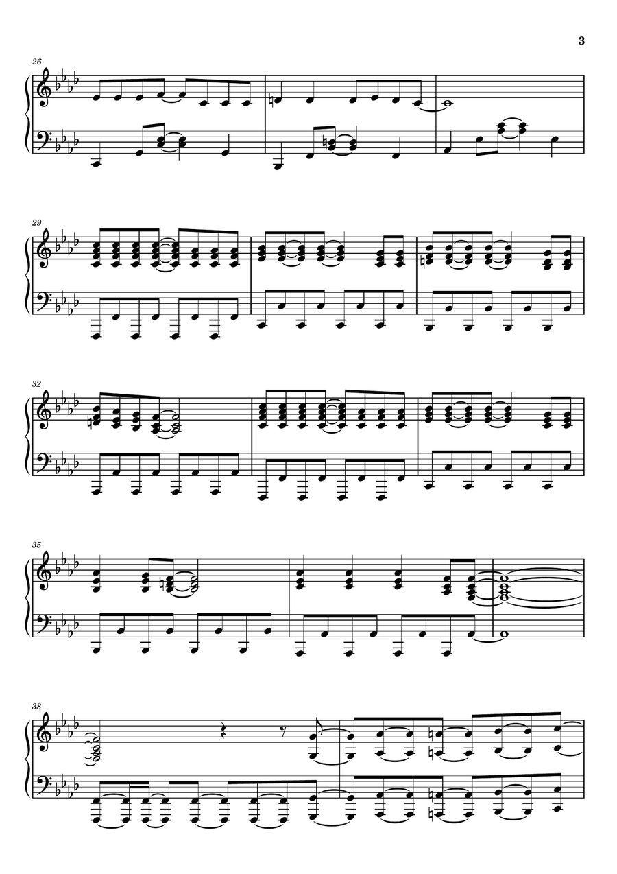 Abracadabra Abracadabra Piano Solo scores gallery preview page 3