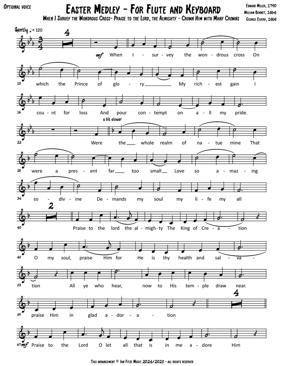 Easter Hymn Medley