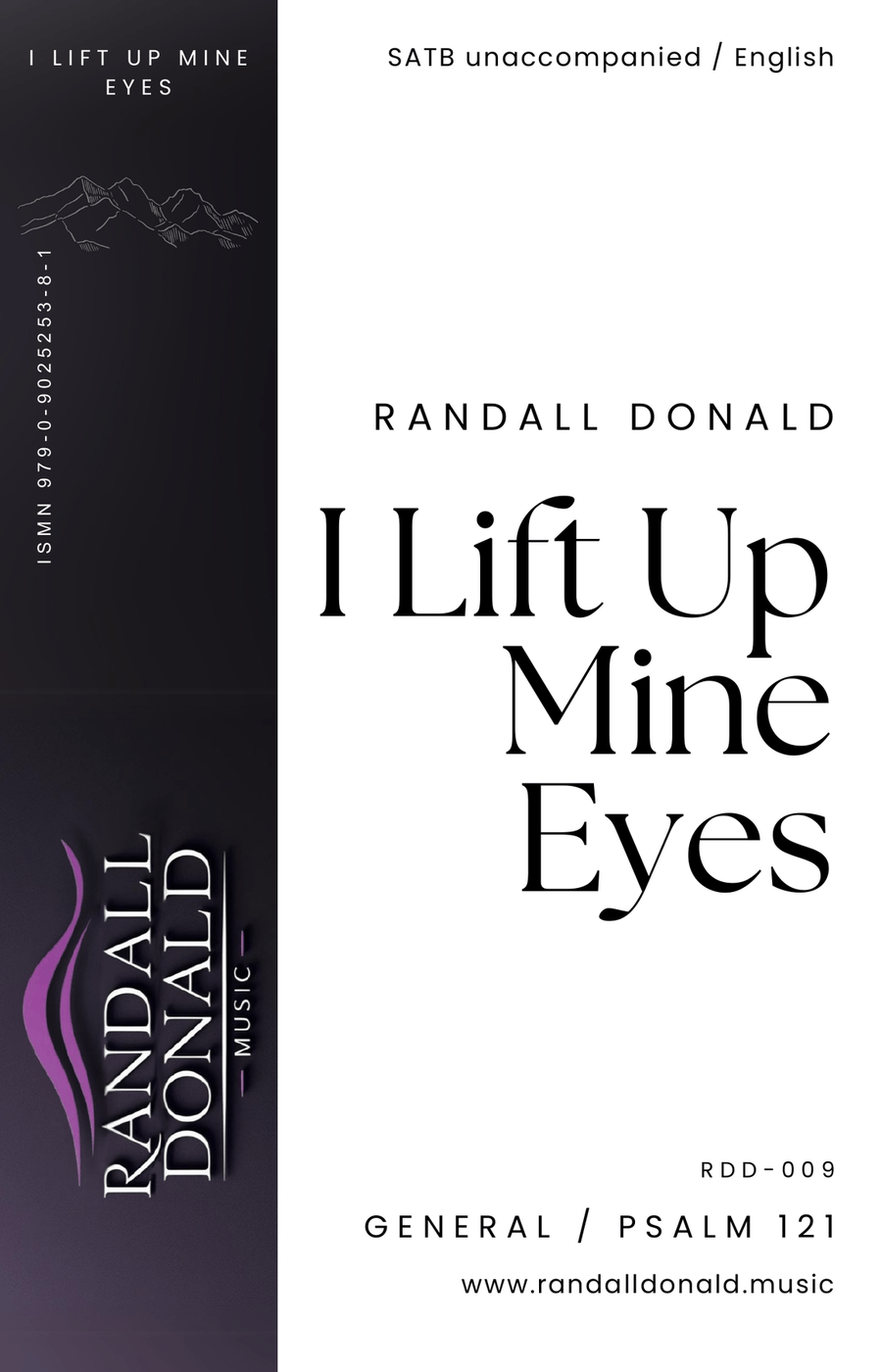 I Lift Up Mine Eyes 4-Part scores gallery preview page 1