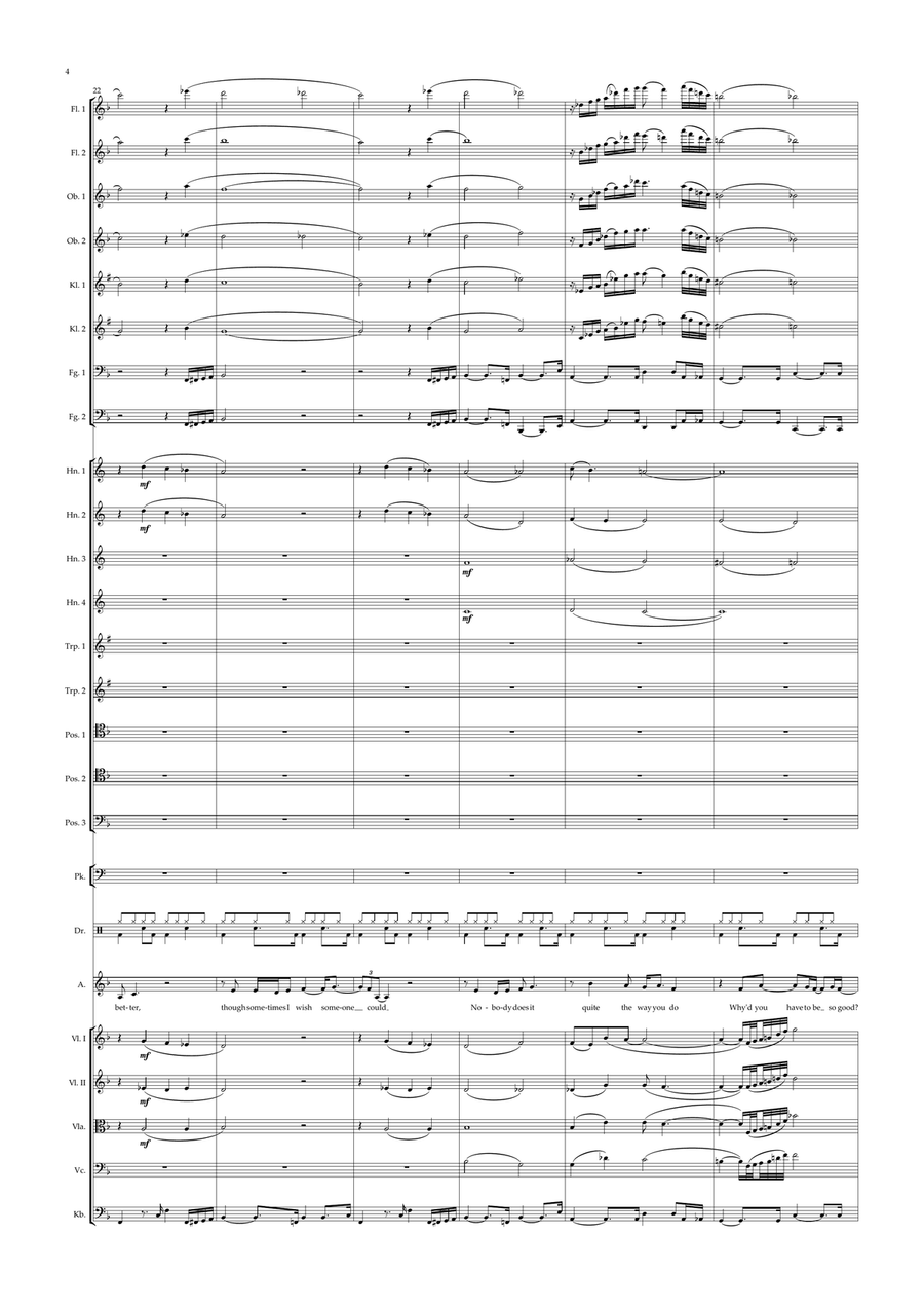 Nobody Does It Better Nobody Does It Better Full Orchestra scores gallery preview page 4