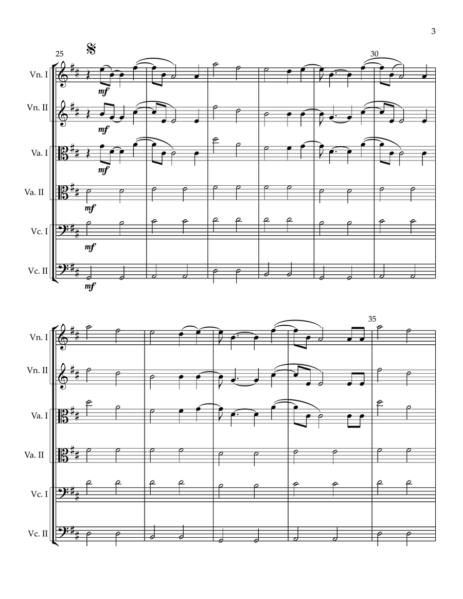 Don't Dream It's Over Don't Dream It's Over String Orchestra scores gallery preview page 3