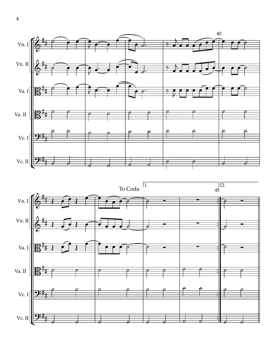 Don't Dream It's Over Don't Dream It's Over String Orchestra scores gallery preview page 4