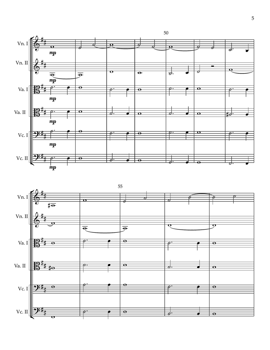 Don't Dream It's Over Don't Dream It's Over String Orchestra scores gallery preview page 5