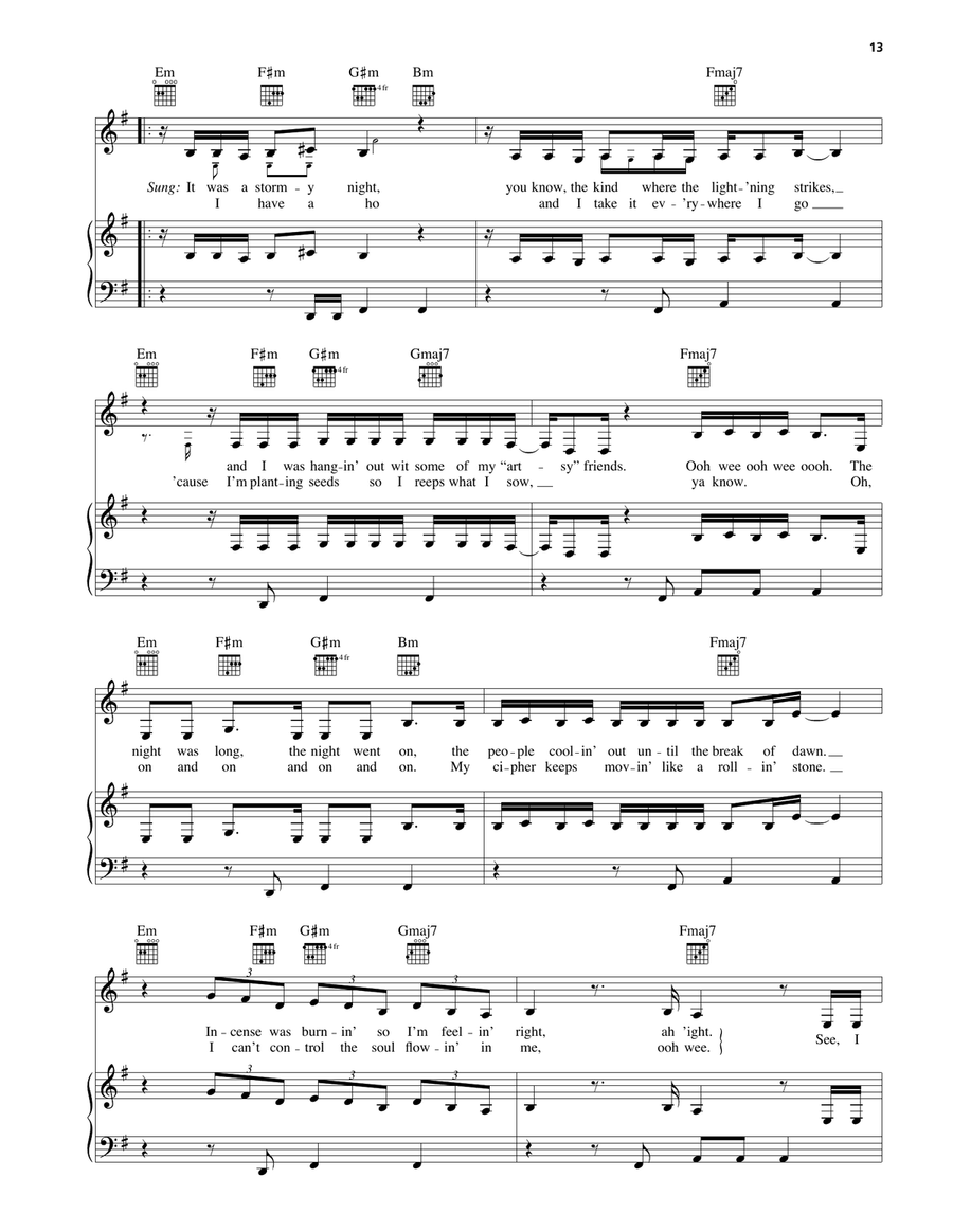 Appletree Appletree Piano, Vocal, Guitar scores gallery preview page 2