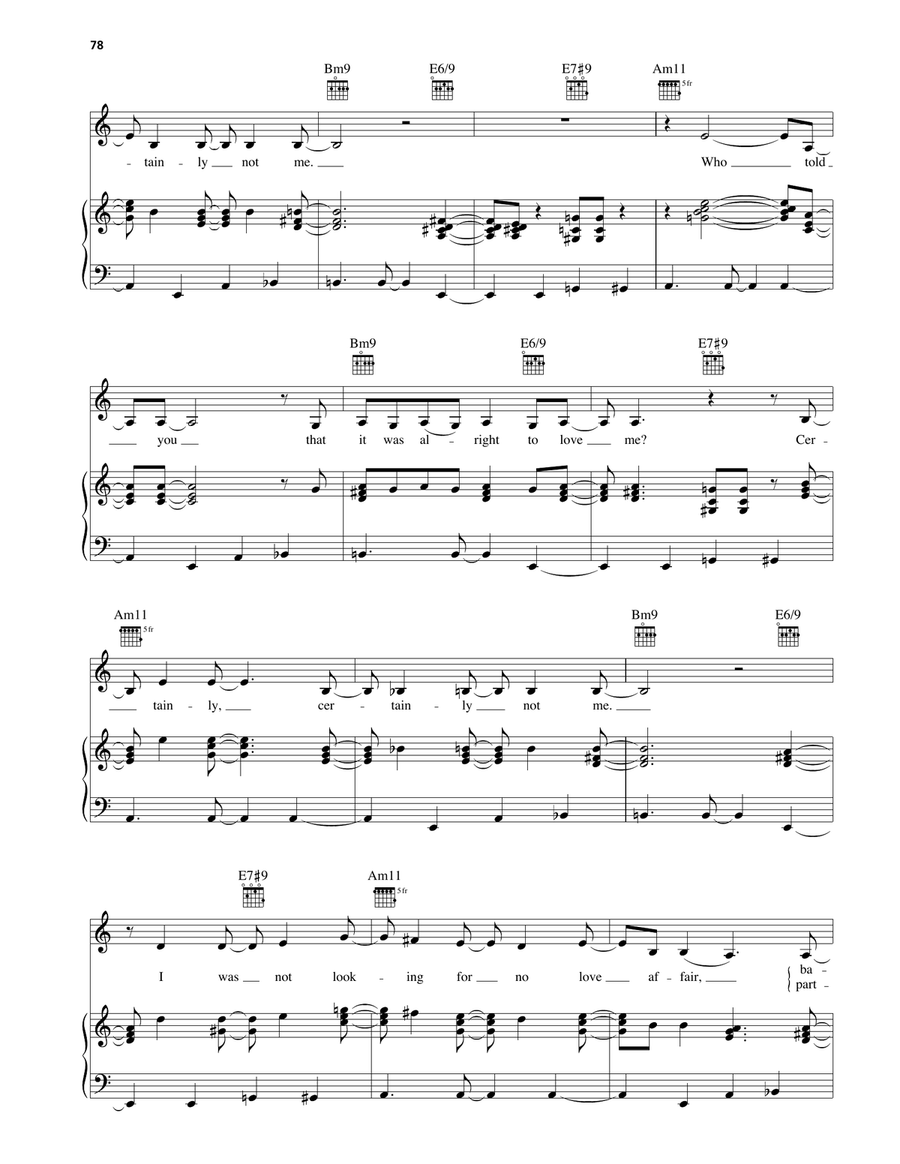 Certainly (Flipped It) Certainly (Flipped It) Piano, Vocal, Guitar scores gallery preview page 2