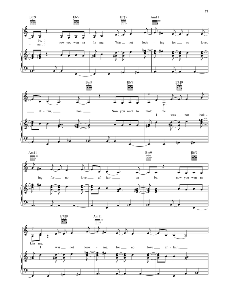 Certainly (Flipped It) Certainly (Flipped It) Piano, Vocal, Guitar scores gallery preview page 3