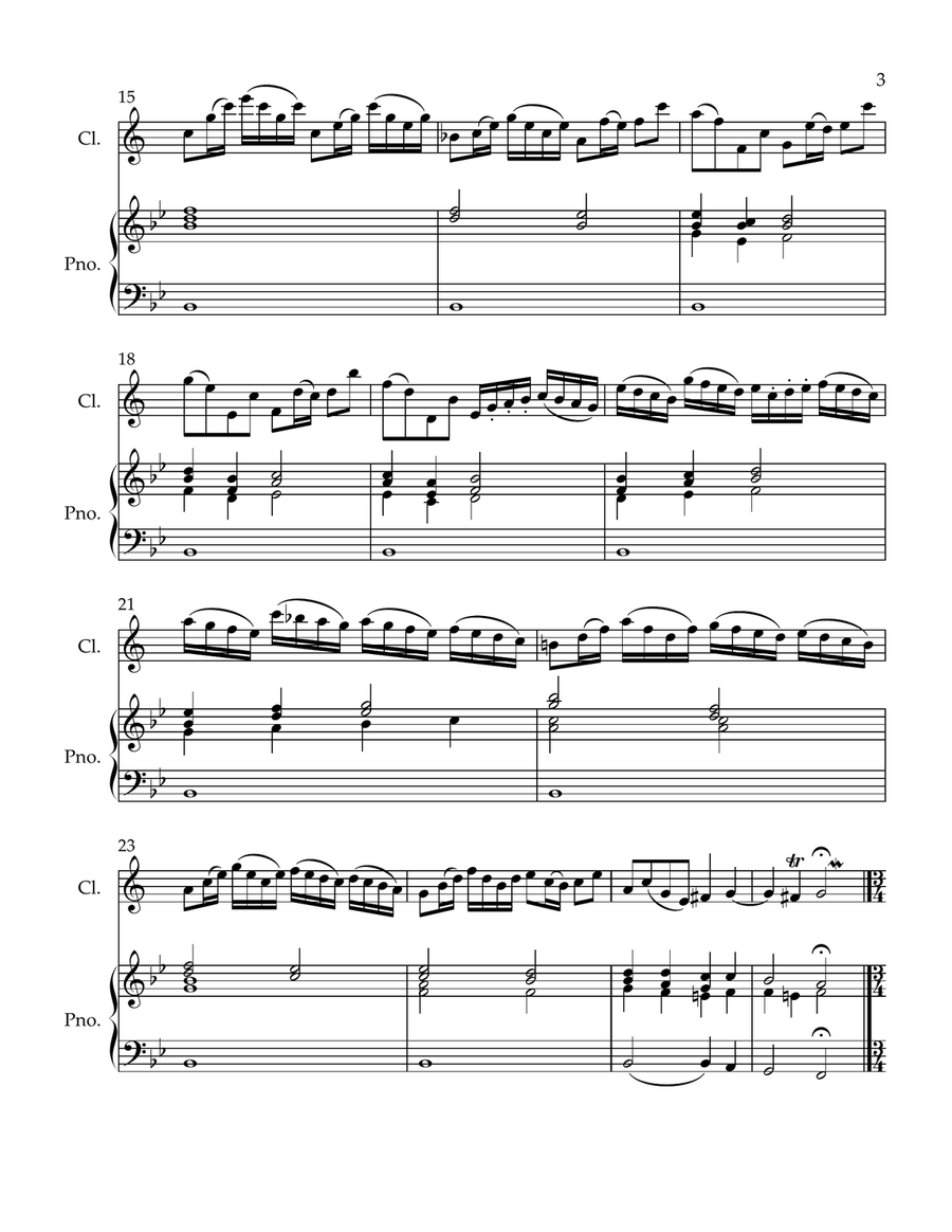 Sonata BWV 1033 Sonata BWV 1033 Chamber Music scores gallery preview page 3