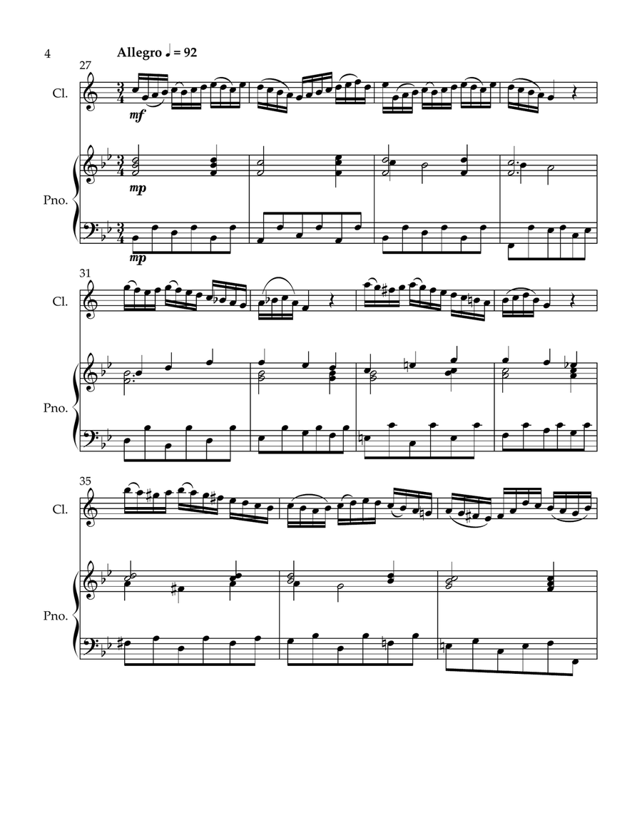 Sonata BWV 1033 Sonata BWV 1033 Chamber Music scores gallery preview page 4