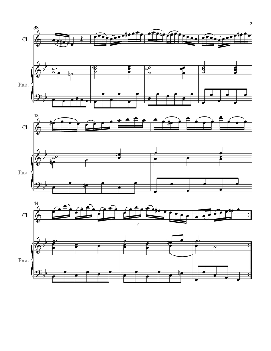 Sonata BWV 1033 Sonata BWV 1033 Chamber Music scores gallery preview page 5
