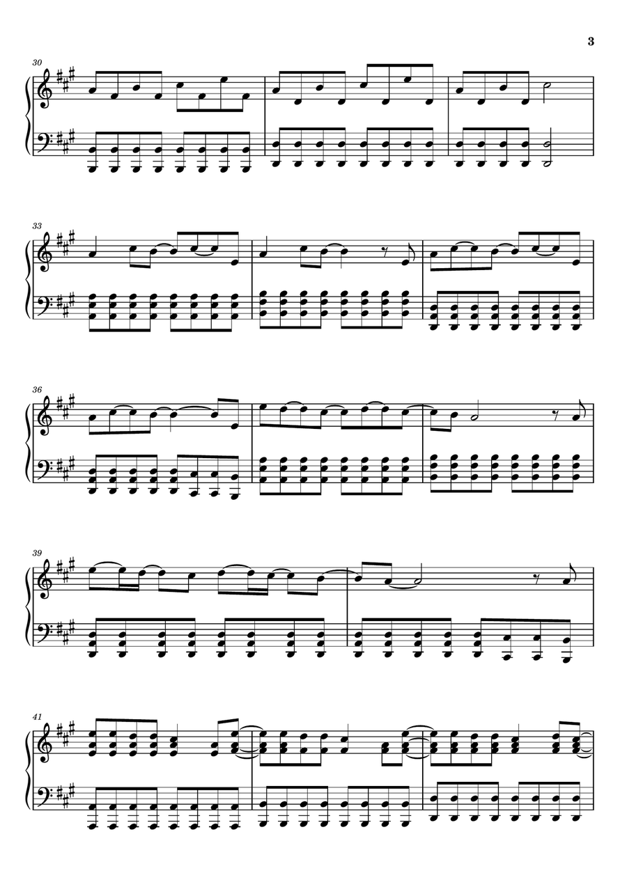 Everybody Wants Me Everybody Wants Me Piano Solo scores gallery preview page 3