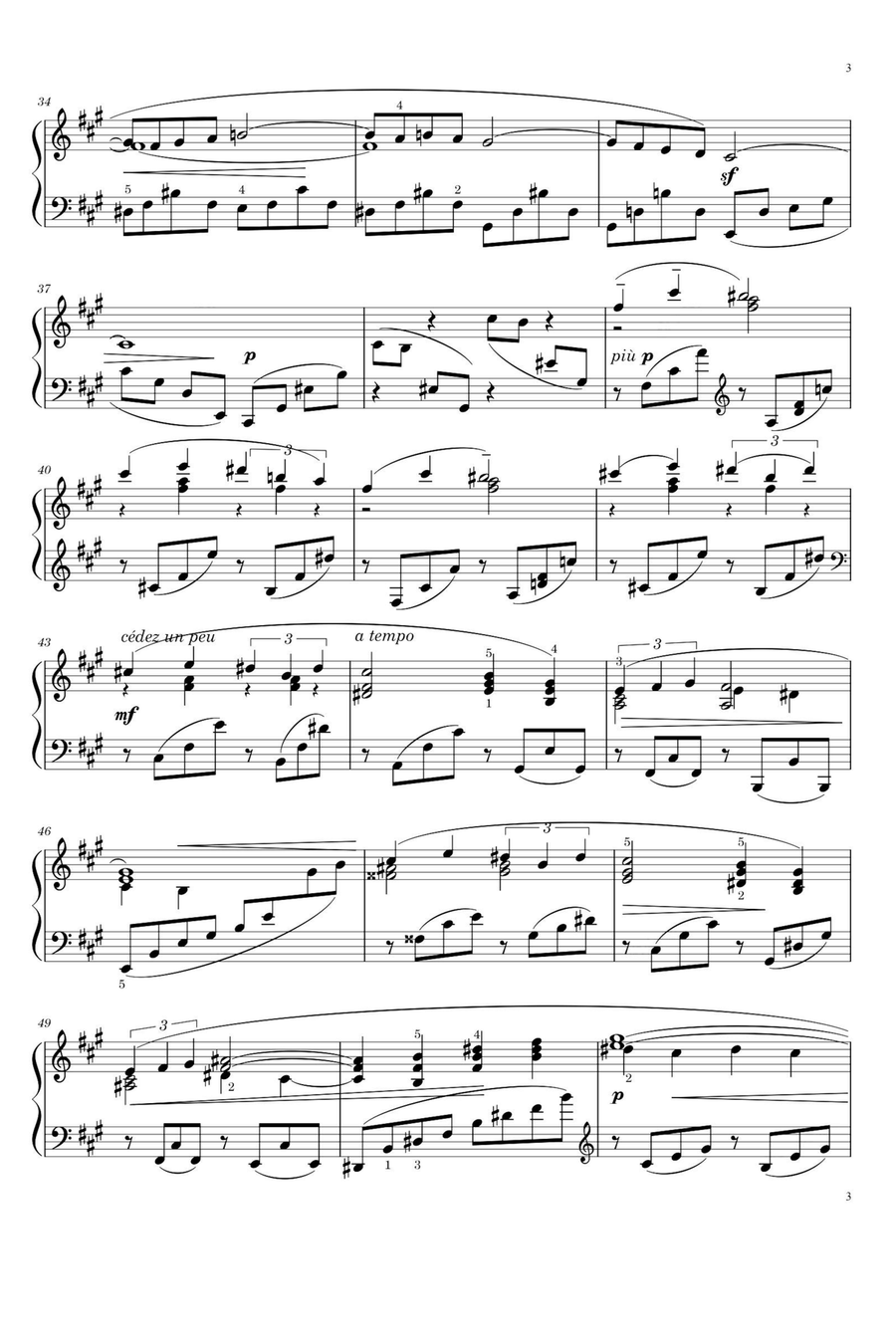 Suite bergamasque, L 75 - Claude Debussy Piano Solo scores gallery preview page 3