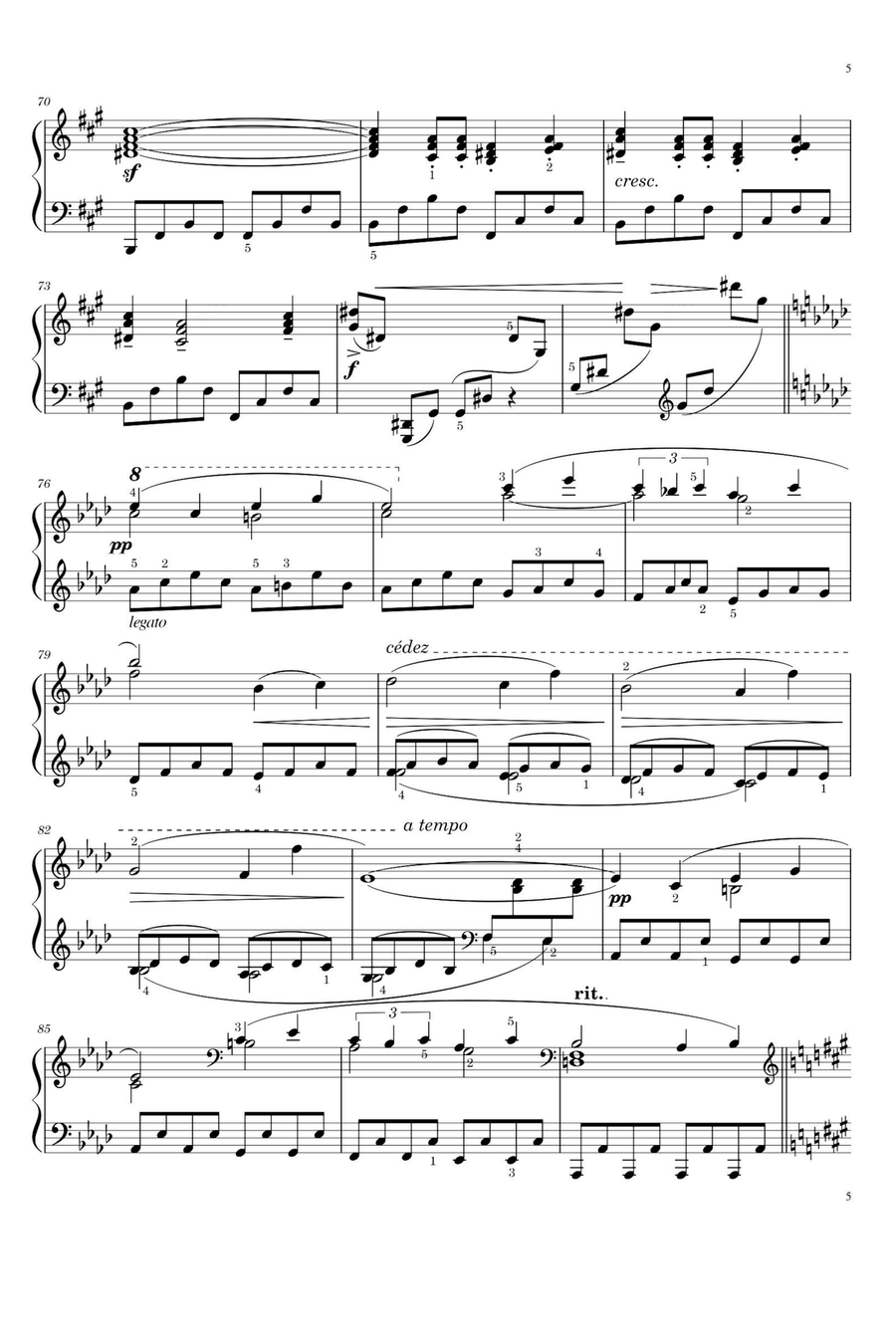 Suite bergamasque, L 75 - Claude Debussy Piano Solo scores gallery preview page 5