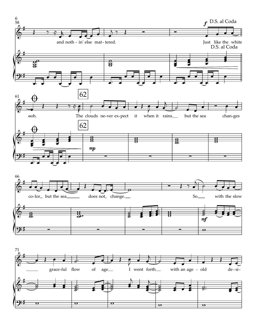 Edge Of Seventeen Edge Of Seventeen Piano, Vocal scores gallery preview page 6