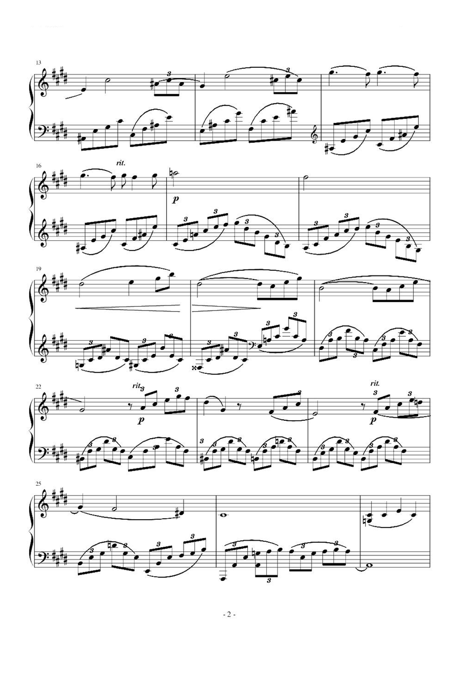 Arabesque - Claude Debussy Piano Solo scores gallery preview page 2