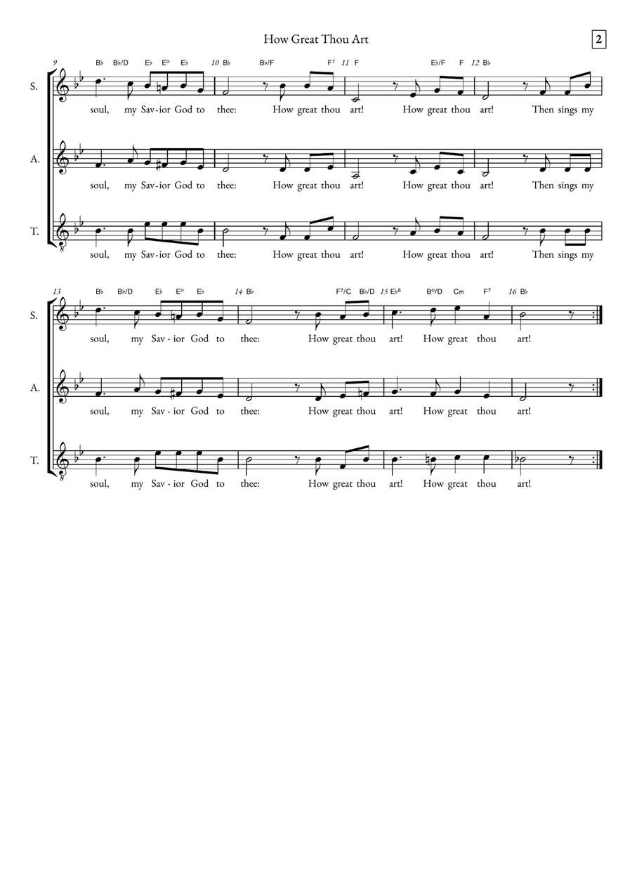 How Great Thou Art How Great Thou Art SAT scores gallery preview page 2