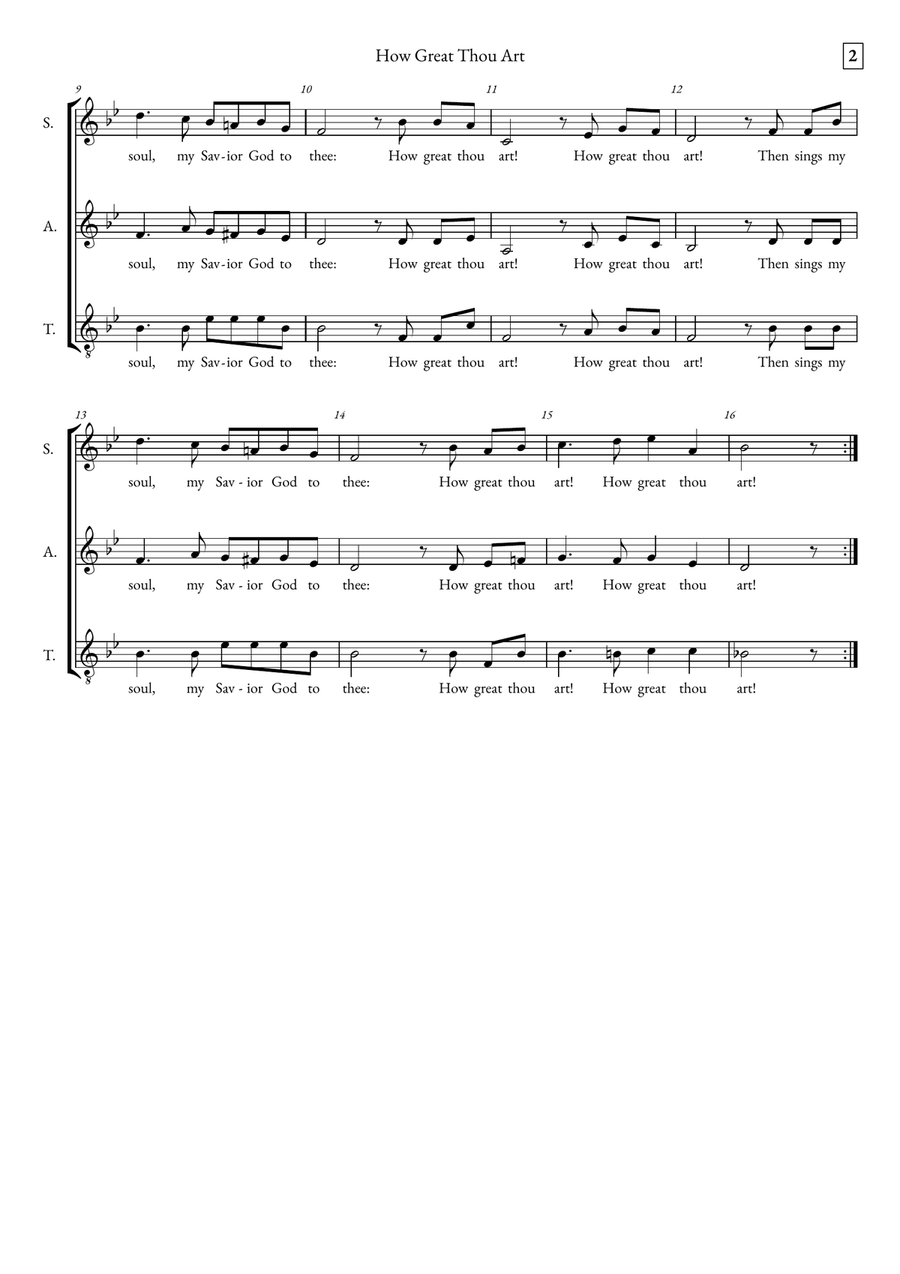 How Great Thou Art How Great Thou Art SAT scores gallery preview page 2