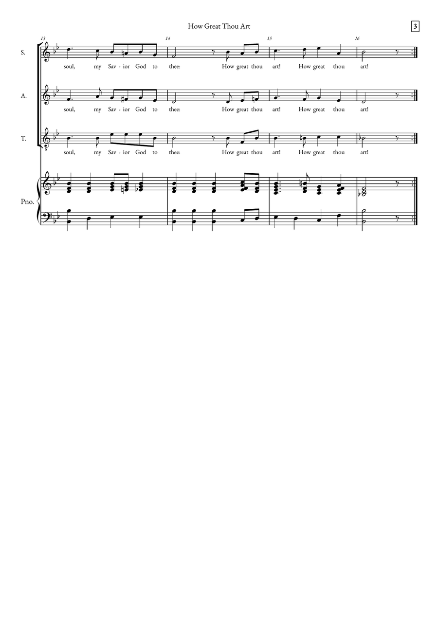 How Great Thou Art How Great Thou Art SAT scores gallery preview page 3