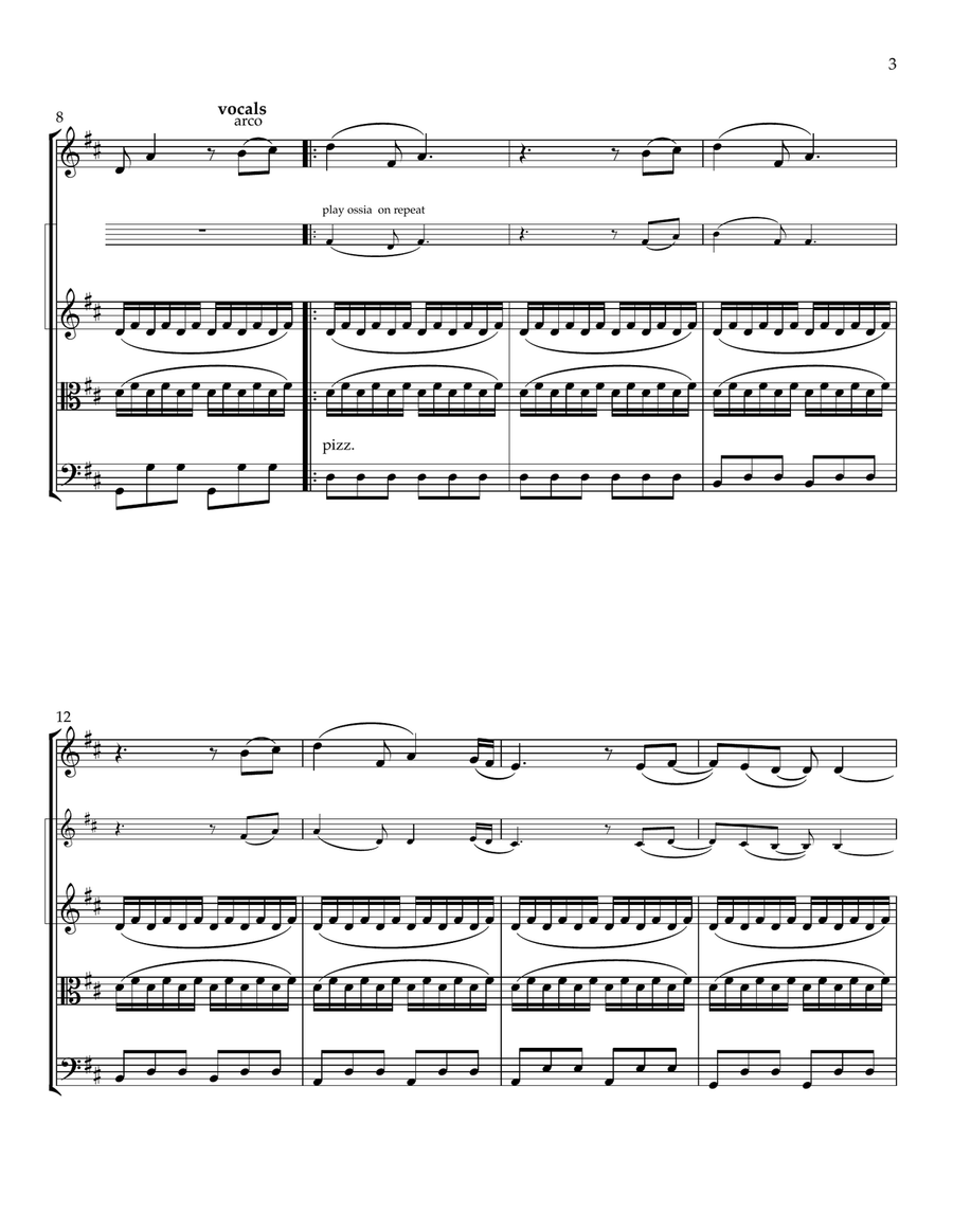 Gratitude Gratitude String Trio scores gallery preview page 3