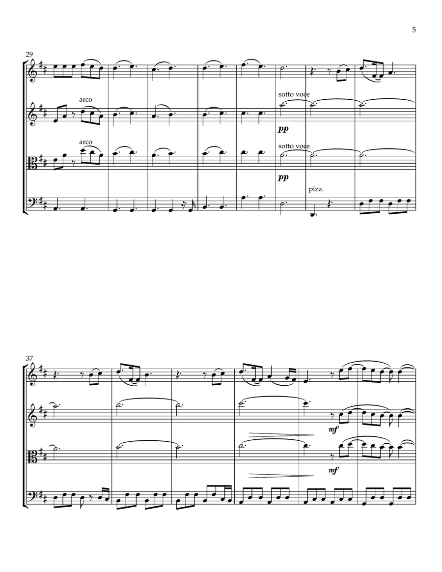 Gratitude Gratitude String Trio scores gallery preview page 5
