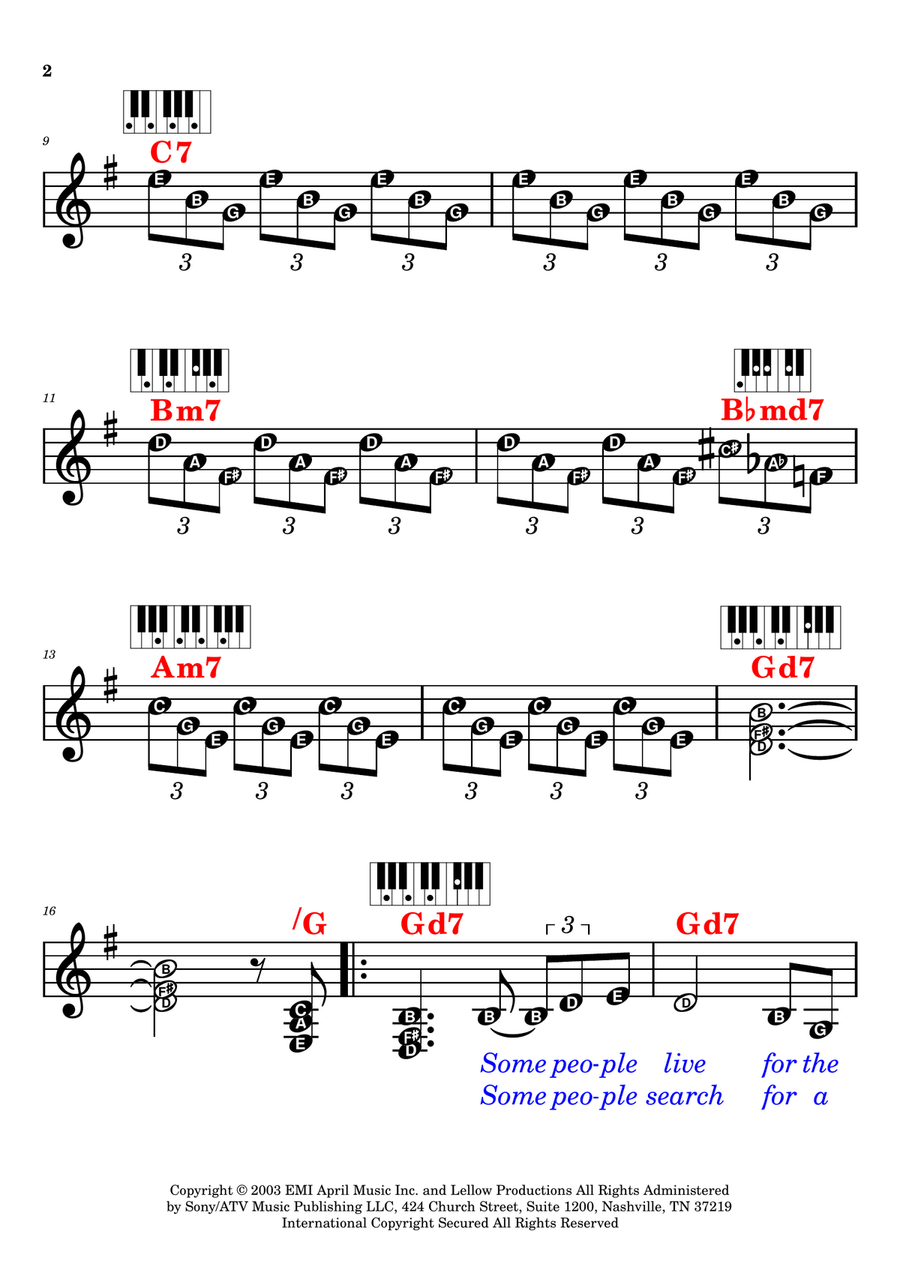 If I Ain't Got You If I Ain't Got You Piano scores gallery preview page 2