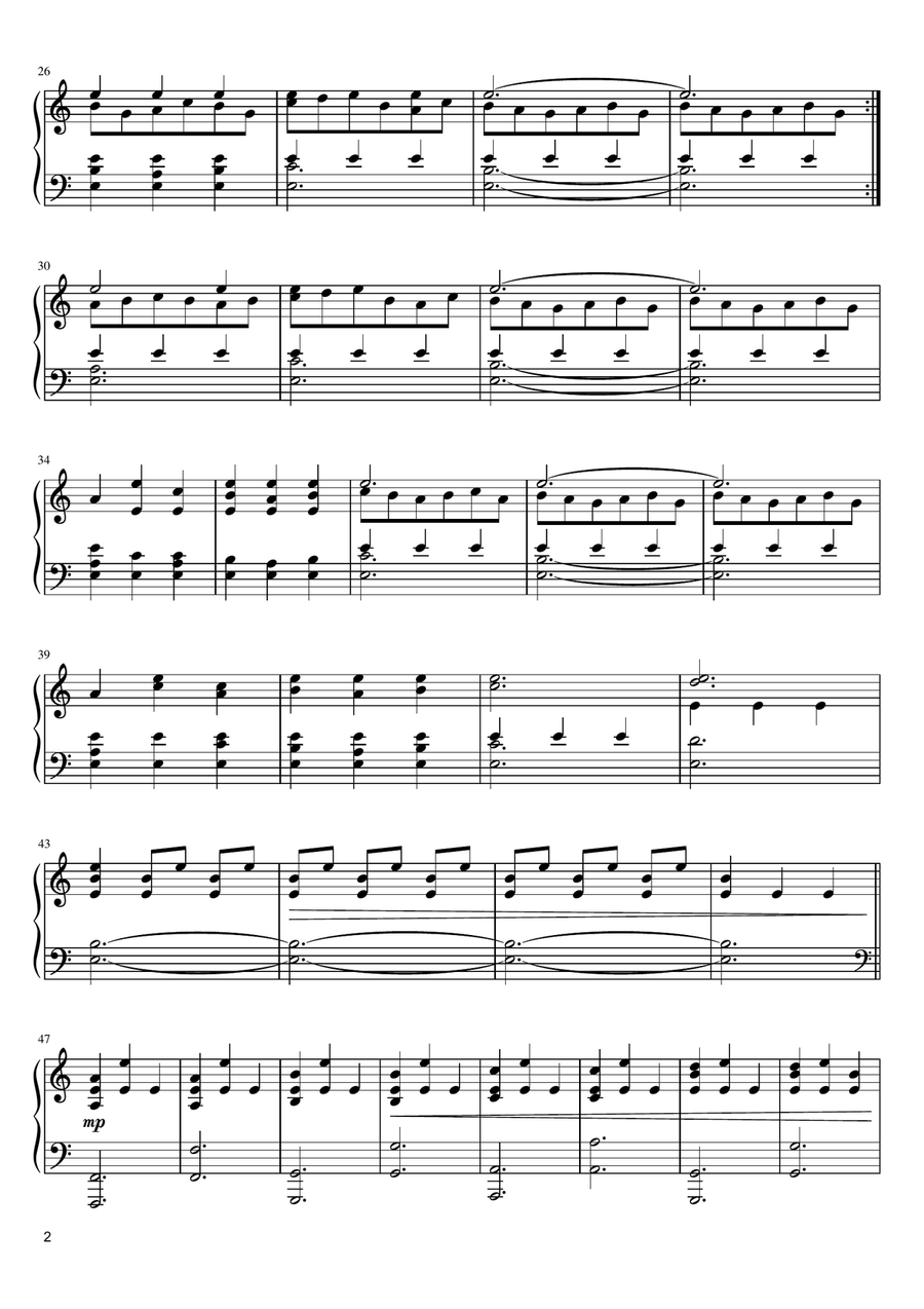 Day One Piano Solo scores gallery preview page 2