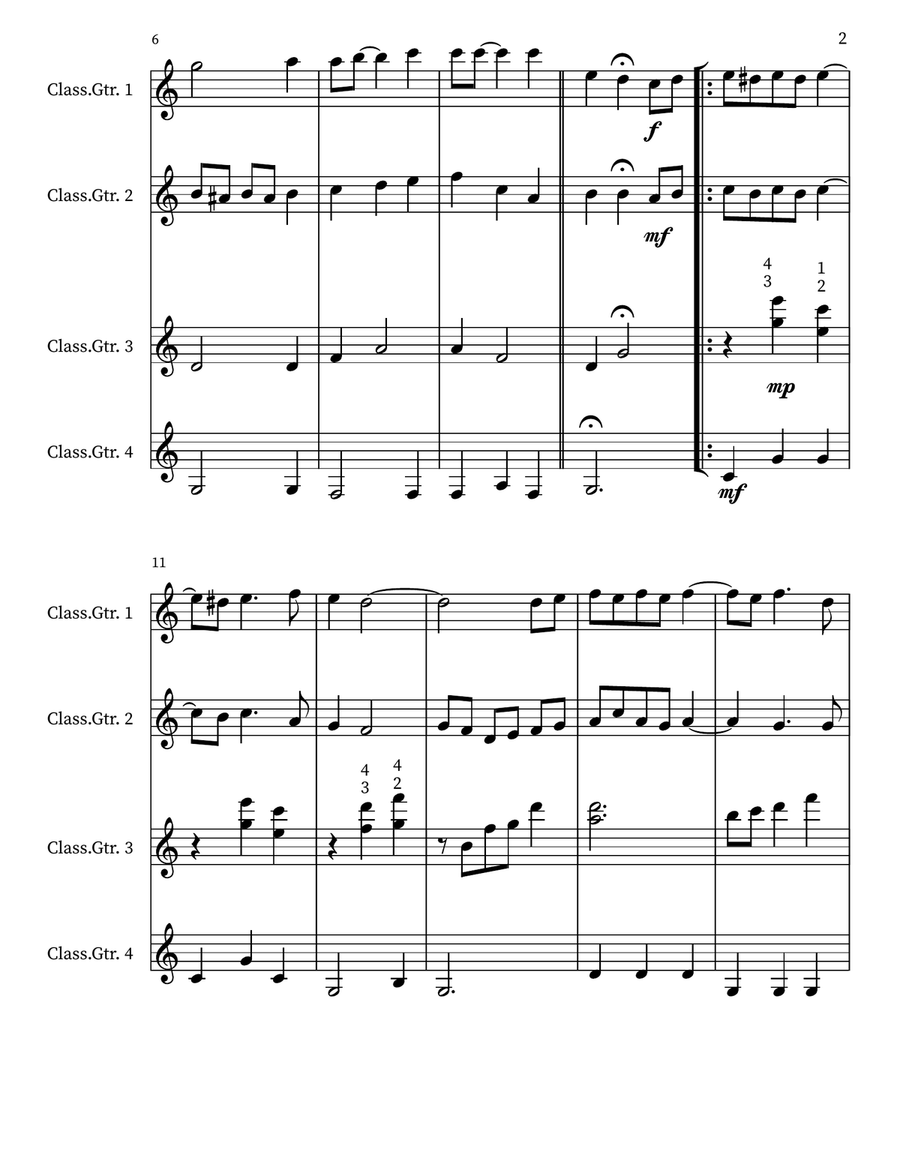 Vaya Con Dios (May God Be With You) Small Ensemble scores gallery preview page 2