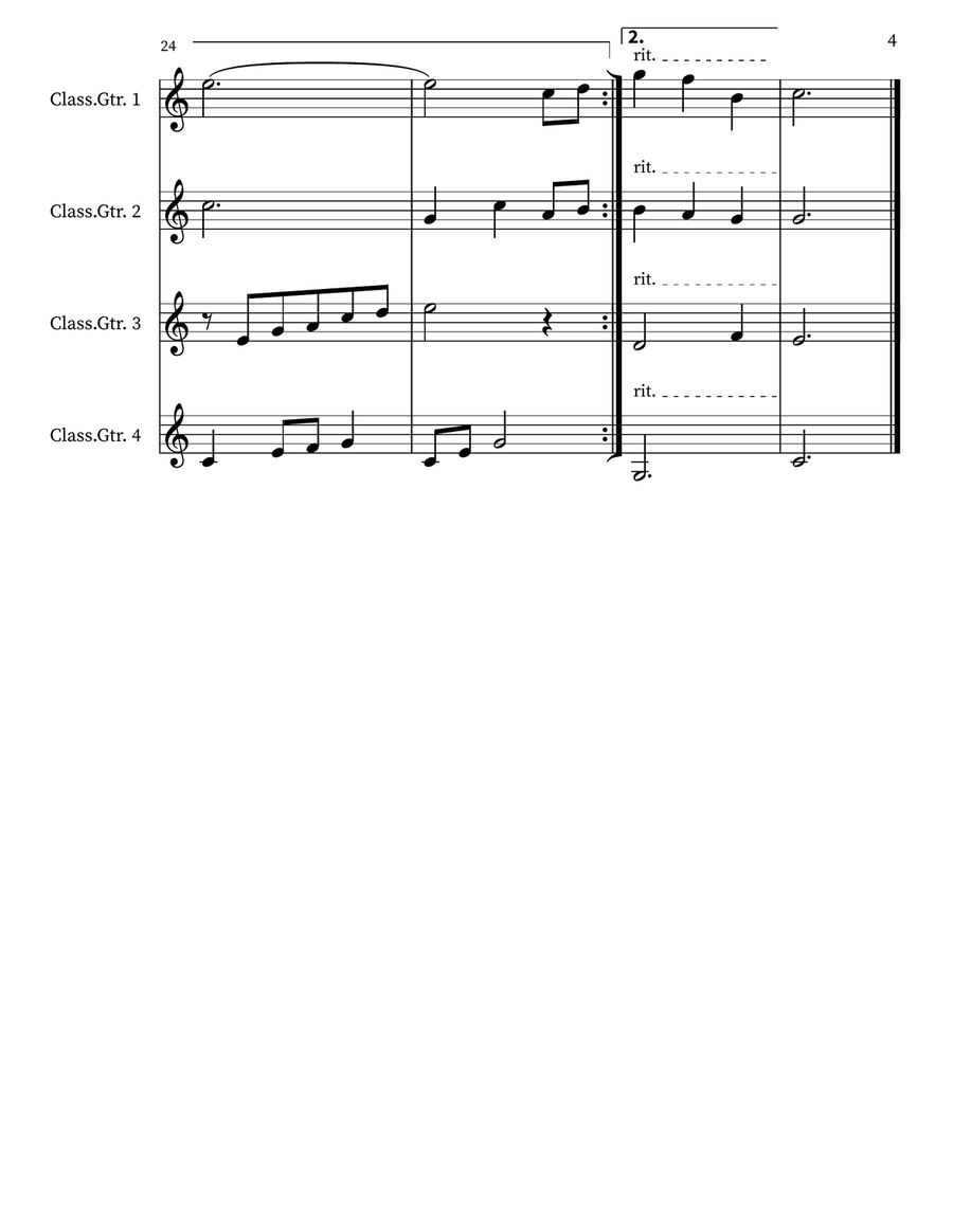 Vaya Con Dios (May God Be With You) Small Ensemble scores gallery preview page 4