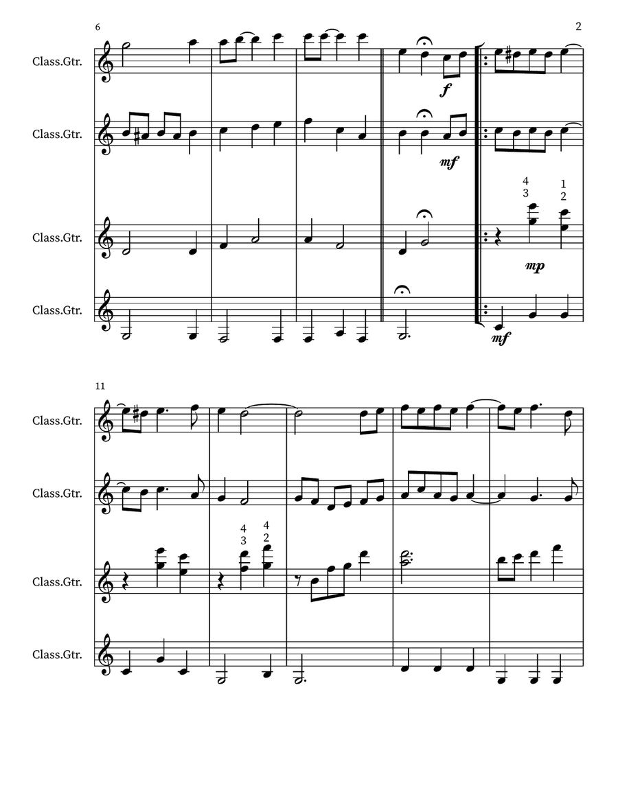 Vaya Con Dios (May God Be With You) Small Ensemble scores gallery preview page 2