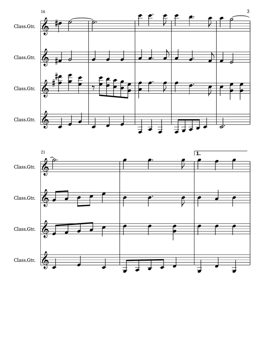 Vaya Con Dios (May God Be With You) Small Ensemble scores gallery preview page 3