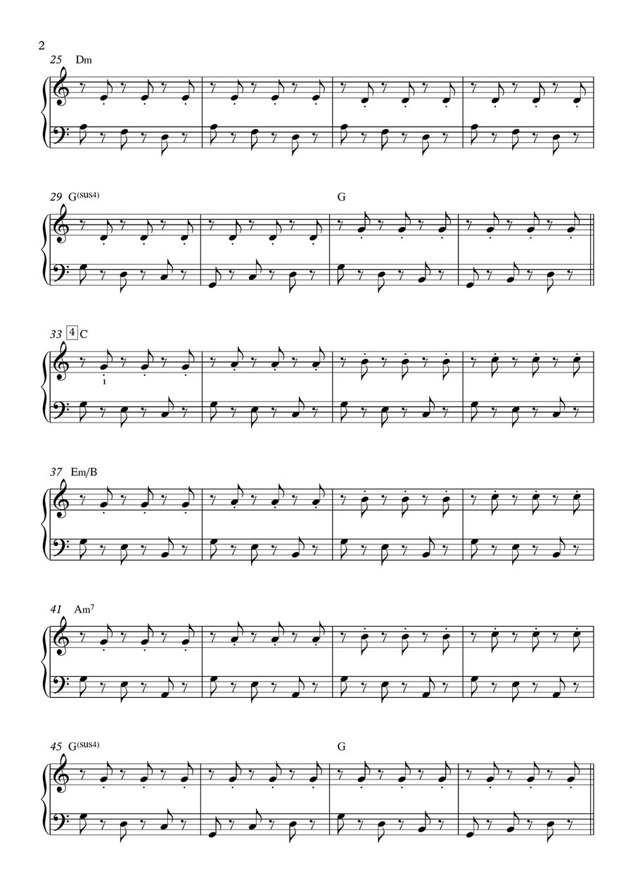 Sunny Bunnies (Etude #17) Piano Method scores gallery preview page 2