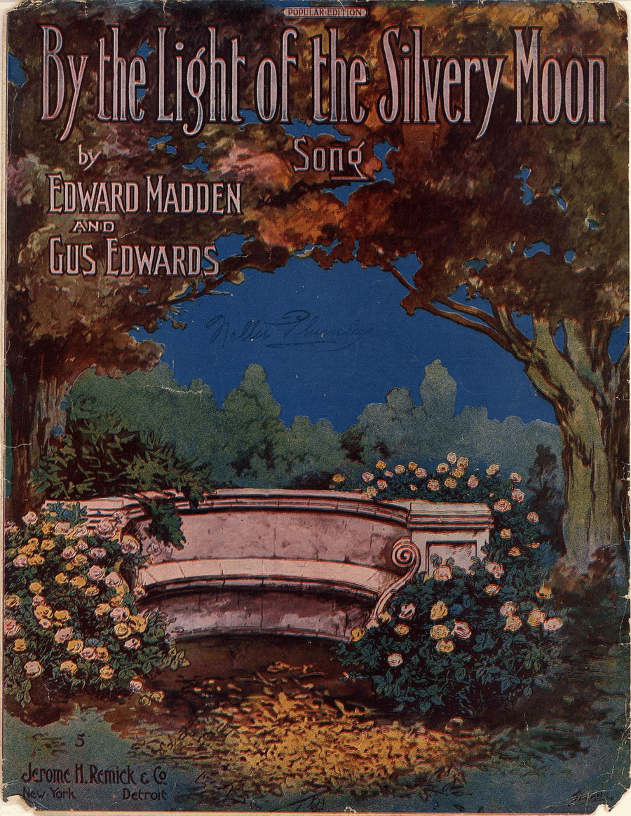 By The Light Of The Silvery Moon Piano scores gallery preview page 1
