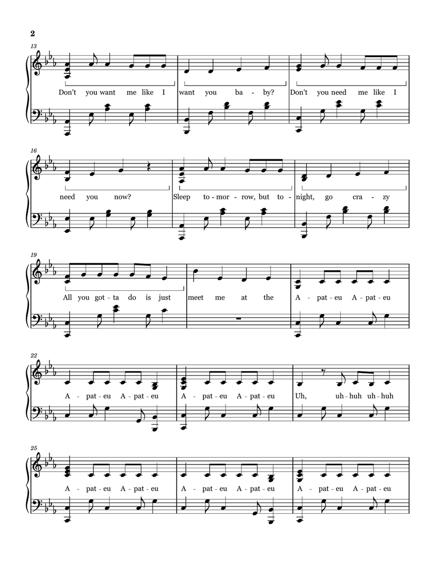 Apt. Apt. A Cappella scores gallery preview page 2