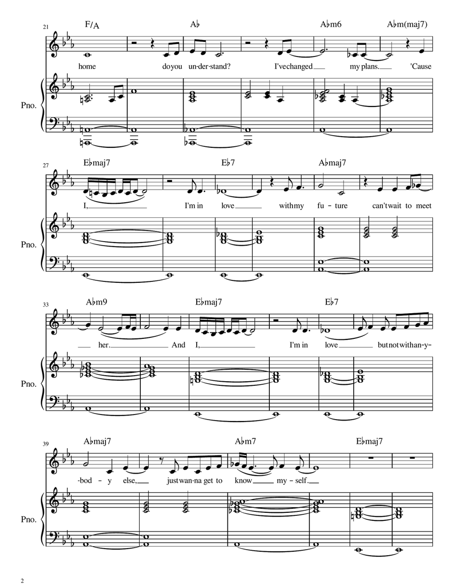 My Future My Future A Cappella scores gallery preview page 2