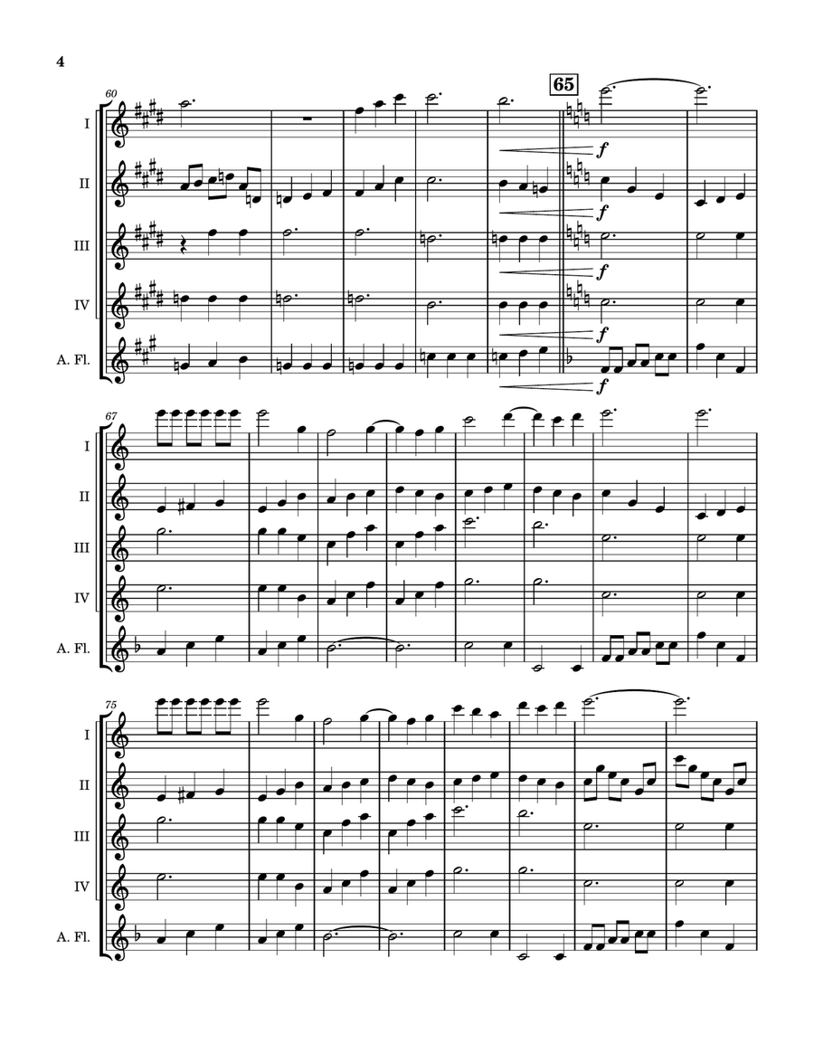 Anyone Who Had A Heart Anyone Who Had A Heart Woodwind Quintet scores gallery preview page 5
