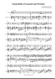 Chantefable of Aucassin and Nicolette arranged, with variations, for bassoon and guitar