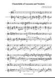 Chantefable of Aucassin and Nicolette arranged, with variations, for viola and guitar