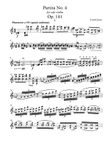 Partita No. 4 for Solo Violin, Op. 141