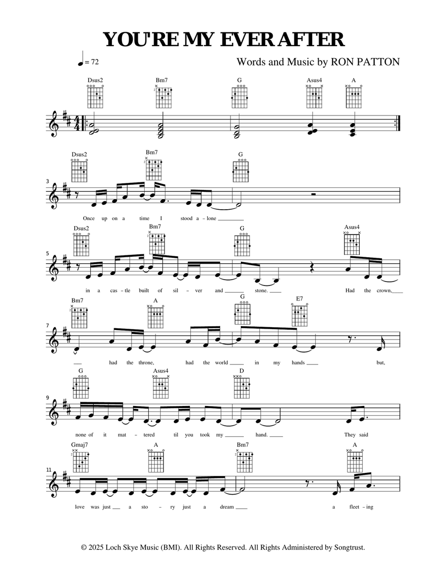 You're My Ever After You're My Ever After Piano scores gallery preview page 2