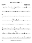 The Thunderer (arr. Jay Bocook) - Percussion 2