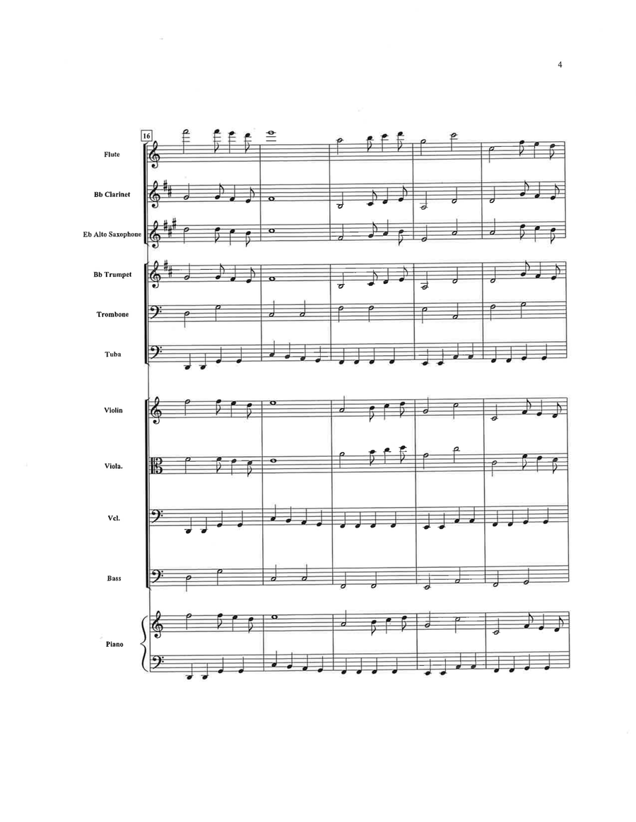 Pomp and Circumstance (Full or String Orchestra) Full Orchestra scores gallery preview page 5
