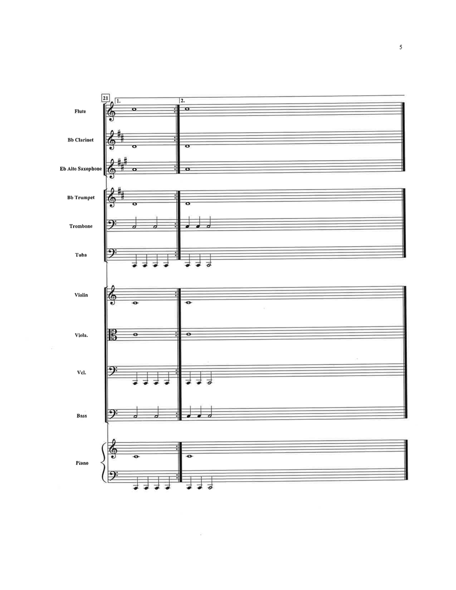 Pomp and Circumstance (Full or String Orchestra) Full Orchestra scores gallery preview page 6