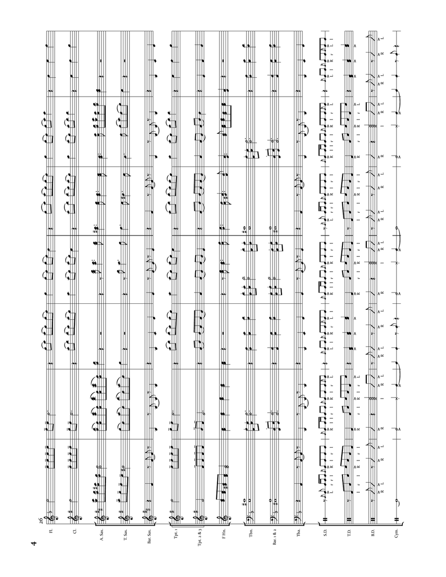 Industry Baby Marching Band scores gallery preview page 4