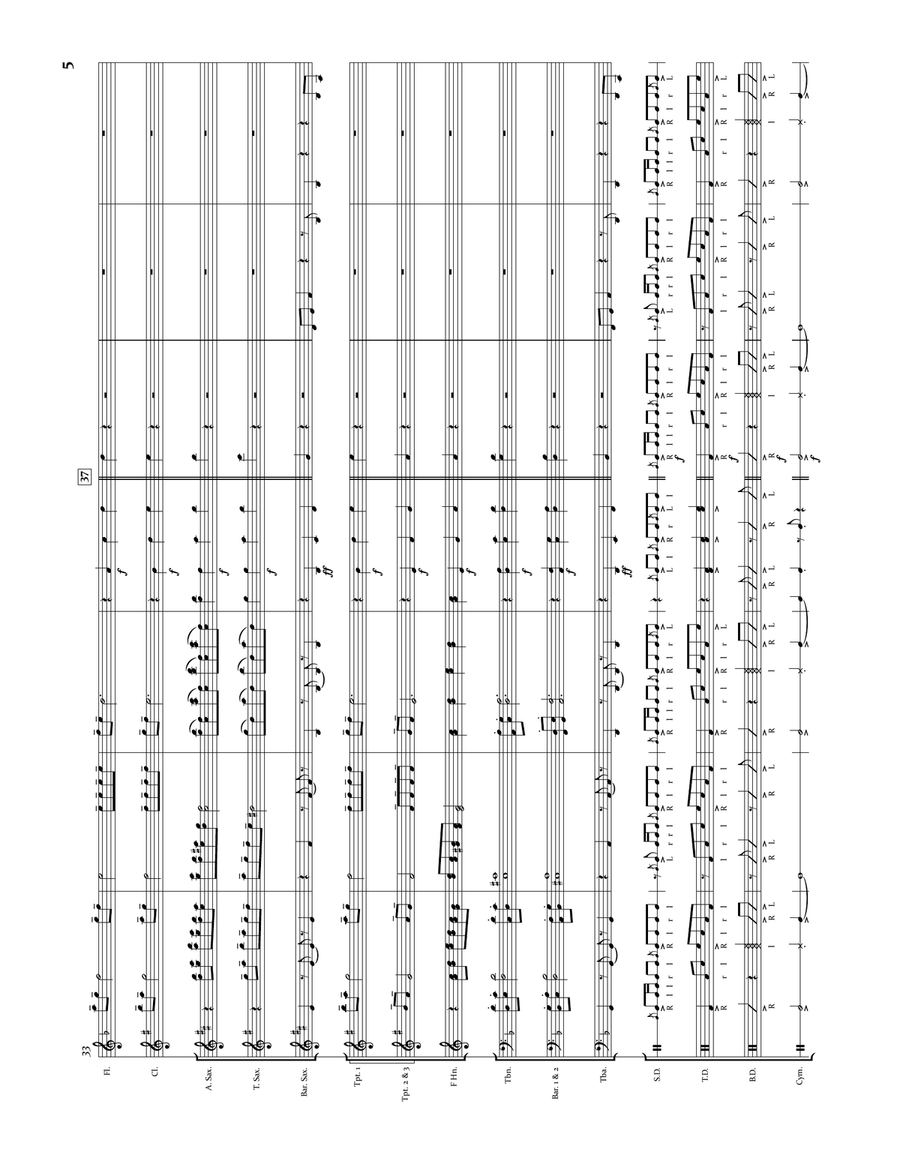 Industry Baby Marching Band scores gallery preview page 5