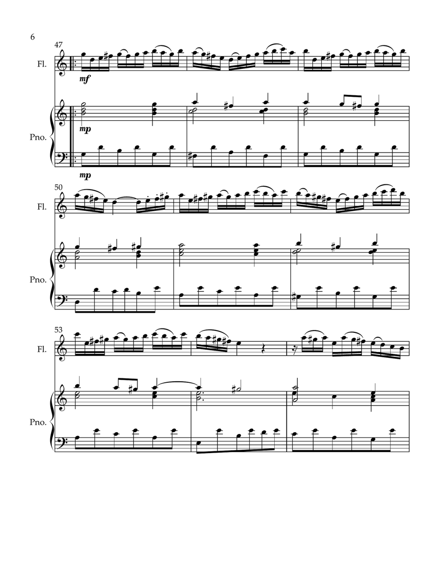 Sonata BWV 1033 Sonata BWV 1033 Chamber Music scores gallery preview page 6