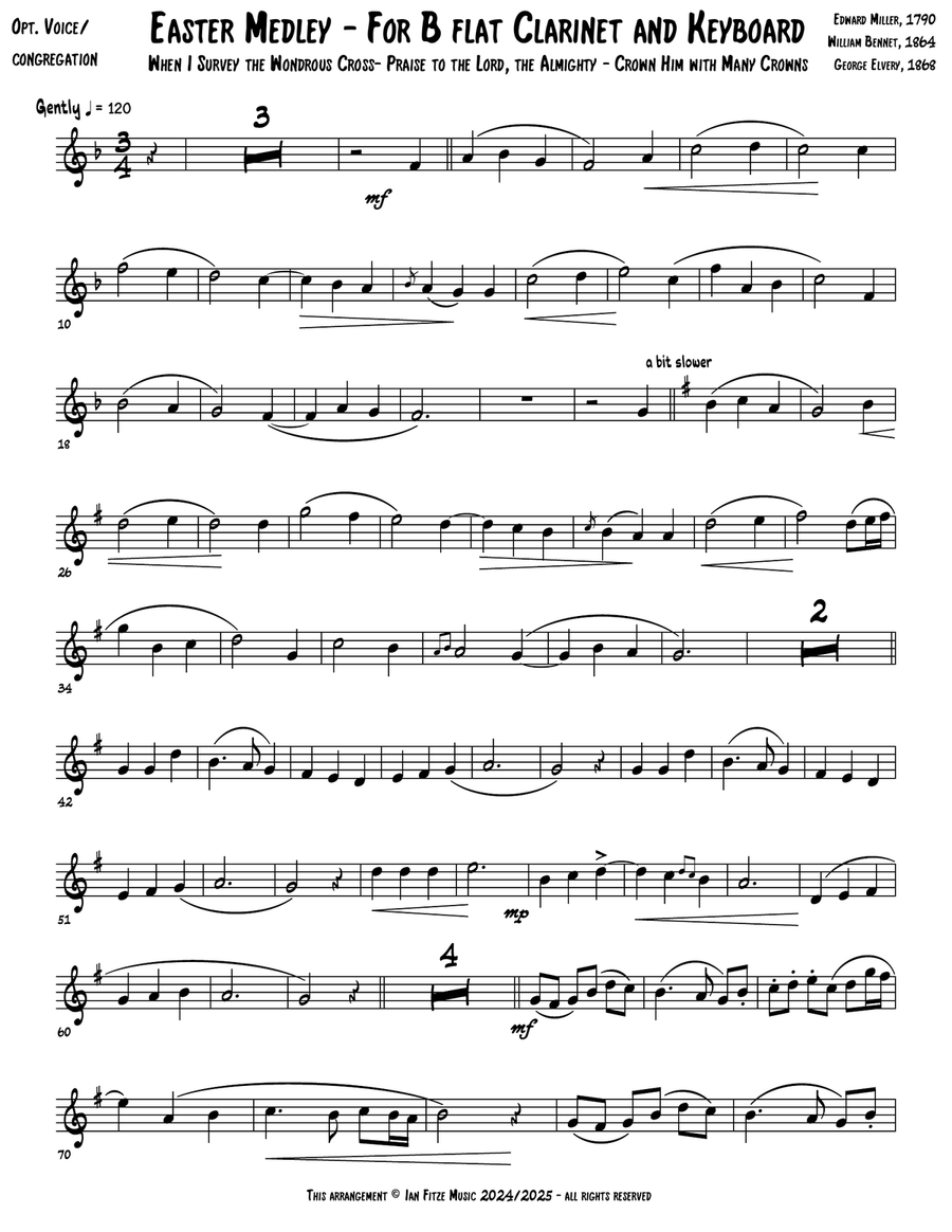Easter Hymn Medley
